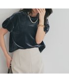 【ラブティックボンボン/La boutique BonBon】の【追加オーダー決定!着回し力抜群】ベロアチューリップトップス チャコールグレー|ID: prp329100004799804 ipo3291000000034823920