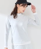 【ジュンアンドロペ/JUN&ROPE】の【UVカット】【接触冷感】【防透け】アニマル柄長袖モックプルオーバー グレー(07)|ID: prp329100004799811 ipo3291000000034823956