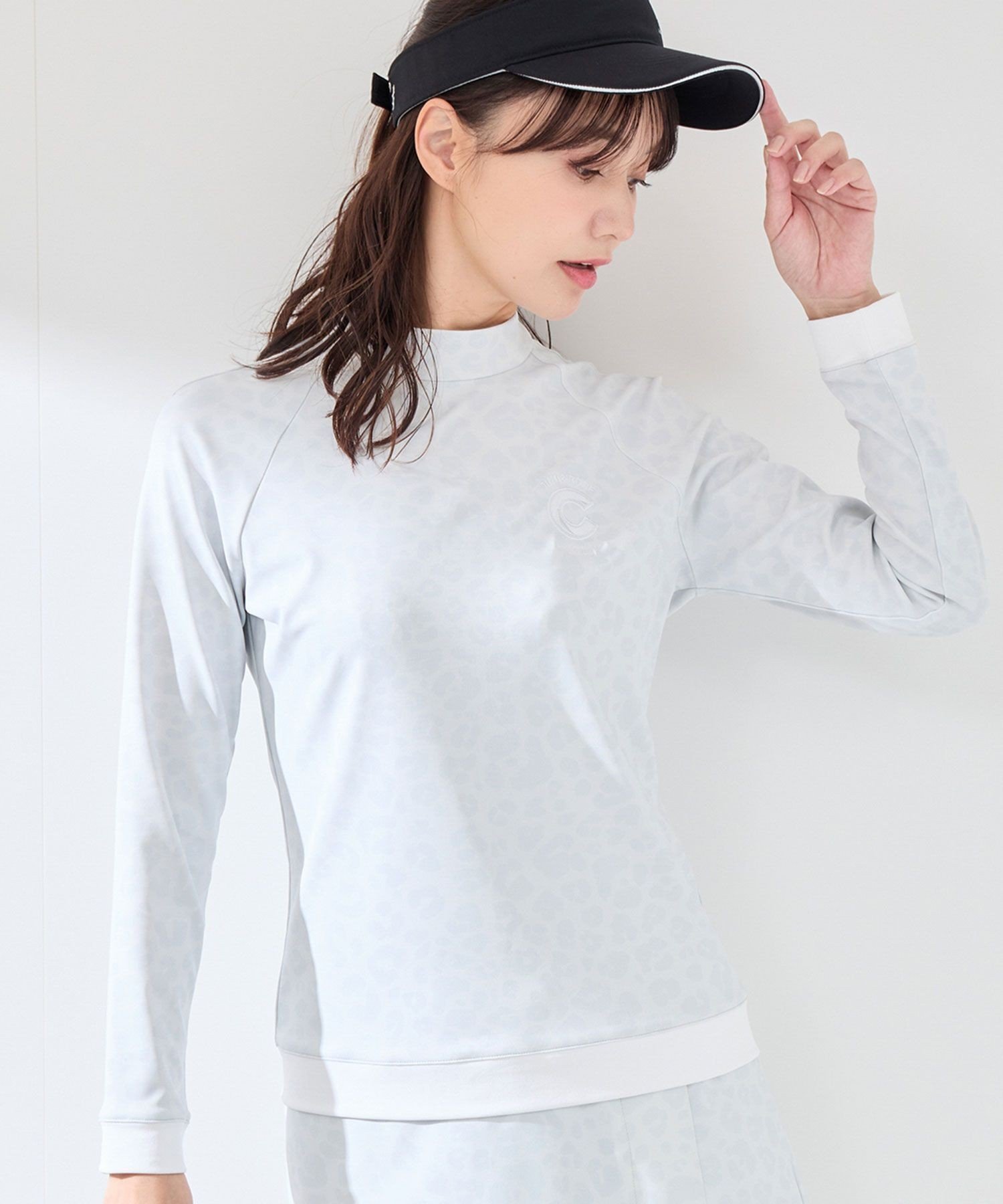 【ジュンアンドロペ/JUN&ROPE】の【UVカット】【接触冷感】【防透け】アニマル柄長袖モックプルオーバー インテリア・キッズ・メンズ・レディースファッション・服の通販 founy(ファニー) ファッション Fashion レディースファッション Fashion for Women トップス・カットソー Cut & Sew Tops カジュアルプルオーバー・ニットトップス Pullovers & Knit Tops / Casual Pullovers アニマル Animal Print ゴルフ Golf ストレッチ Stretch, Stretchy Fabric スリーブ Sleeve, Long Sleeve / Short Sleeve ポケット Pocket, Pocket Detail モックネック Mock Neck, Short Turtleneck 人気 Popular, Best Seller 長袖 Long Sleeve, Full Sleeve グレー(07)|ID: prp329100004799811 ipo3291000000034823956