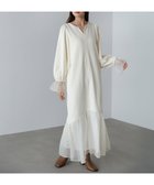 【バブ ブージュルード/Bab Bou Jeloud】の【低身長~高身長向けサイズあり】オーガンジー切替スウェットワンピース 人気、トレンドファッション・服の通販 founy(ファニー) ファッション Fashion レディースファッション Fashion for Women ワンピース Dresses アクセサリー Fashion Accessories オケージョン Occasion Wear オーガンジー Organza Fabric くるぶし Ankle-Length キャップ Cap, Baseball Cap 切替 Switching, Contrast Panel シューズ Shoes, Footwear ショート Short, Short Length スウェット / スエット Sweatshirt, Sweatwear スニーカー Sneakers, Trainers スマート Smart, Elegant チェック Check, Plaid, Tartan なめらか Smooth, Silky Texture 人気 Popular, Best Seller バレエ Ballet, Ballet Style フェミニン Feminine, Girly レース Lace, Lace Fabric A/W・秋冬 Autumn/Winter 再入荷 Restock / Back in Stock おすすめ Recommended / Our Picks エレガント 上品 Elegant 二次会 After Party thumbnail IVORY|ID: prp329100004799814 ipo3291000000034823967