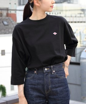 【ステップス/STEPS】のDANTON/DANTON/3/4 SLEEVE TEE C0131 人気、トレンドファッション・服の通販 founy(ファニー) ファッション Fashion レディースファッション Fashion for Women トップス・カットソー Cut & Sew Tops コンパクト Compact, Small Size ワイド Wide, Wide Fit |ID:prp329100004799815