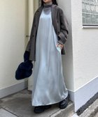 【チャオパニックティピー/CIAOPANIC TYPY】の【オケージョンにも!】前後2wayサテンタンクワンピース サックスブルー|ID: prp329100004799831 ipo3291000000035161198