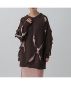 【レプシィム ローリーズファーム/LEPSIM LOWRYS FARM】のフリンジニットチュニック ブラウン56|ID: prp329100004799833 ipo3291000000035184913