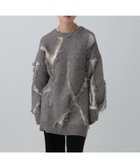 【レプシィム ローリーズファーム/LEPSIM LOWRYS FARM】のフリンジニットチュニック グレー15|ID: prp329100004799833 ipo3291000000035184914