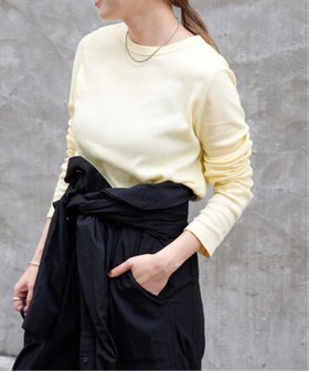 【アウトドアプロダクツ ユージュアルシングス/OUTDOOR PRODUCTS Usual Things】の吸湿発熱 ジンジャーシアーロンTEE 人気、トレンドファッション・服の通販 founy(ファニー) ファッション Fashion レディースファッション Fashion for Women トップス・カットソー Cut & Sew Tops ロングTシャツ・Tシャツ Longline T-Shirts & Tees シンプル Simple, Minimal デニム Denim, Jeans Material エレガント 上品 Elegant 定番 Standard, Basic Item |ID:prp329100004799834