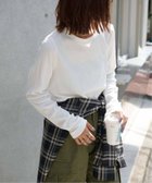 【アウトドアプロダクツ ユージュアルシングス/OUTDOOR PRODUCTS Usual Things】の吸湿発熱 ジンジャーシアーロンTEE 人気、トレンドファッション・服の通販 founy(ファニー) ファッション Fashion レディースファッション Fashion for Women トップス・カットソー Cut & Sew Tops ロングTシャツ・Tシャツ Longline T-Shirts & Tees シンプル Simple, Minimal デニム Denim, Jeans Material エレガント 上品 Elegant 定番 Standard, Basic Item thumbnail ホワイト|ID: prp329100004799834 ipo3291000000034824069