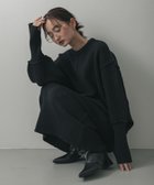 【センスオブプレイス/SENSE OF PLACE by URBAN RESEARCH】のセンターシームサムホールニットワンピース 人気、トレンドファッション・服の通販 founy(ファニー) ファッション Fashion レディースファッション Fashion for Women ワンピース Dresses ニットワンピース Knit Dresses 2025年 2025 2025-2026秋冬・A/W Autumn/Winter 2025–26 AW25–26 冬 Winter / This Winter シンプル Simple, Minimal トレンド Trend, Trending Now フィット Fit, Slim Fit A/W・秋冬 Autumn/Winter thumbnail BLACK|ID: prp329100004799835 ipo3291000000034824073