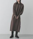 【センスオブプレイス/SENSE OF PLACE by URBAN RESEARCH】のセンターシームサムホールニットワンピース MOCHA|ID: prp329100004799835 ipo3291000000034924104
