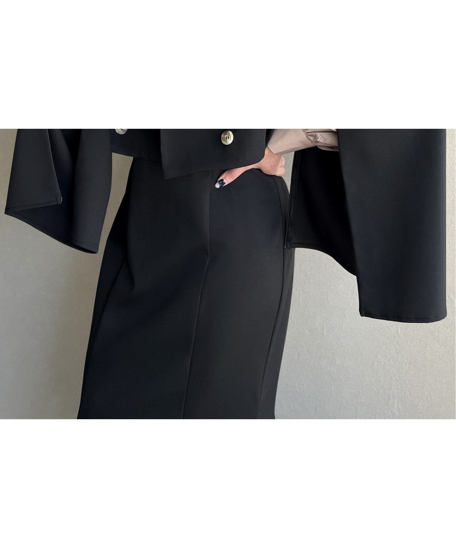 【ジュノア/JUNOAH】のジャケットセットキャミワンピース インテリア・キッズ・メンズ・レディースファッション・服の通販 founy(ファニー) ファッション Fashion レディースファッション Fashion for Women アウター Coat / Outerwear Collection レディースジャケット・軽アウター Jackets ワンピース Dresses キャミソールワンピース Camisole Dresses ブラック|ID: prp329100004799852 ipo3291000000034883148