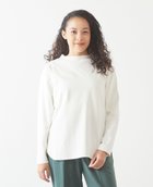 【メルローズ クレール/MELROSE claire】の【程よい厚み安心感のあるコットンスムースプルオーバー】 オフホワイト|ID: prp329100004799853 ipo3291000000034824154