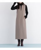 【ピンキーアンドダイアン/Pinky&Dianne】のキーネックジャンパースカート 人気、トレンドファッション・服の通販 founy(ファニー) ファッション Fashion レディースファッション Fashion for Women スカート Skirts インナー Innerwear ストレッチ Stretch, Stretchy Fabric スリット Slit, Slit Detail タートルネック Turtleneck, High Neck バランス Balance, Style Balance フロント Front, Front Design ポケット Pocket, Pocket Detail 春 Spring 秋 Autumn thumbnail モカ6|ID: prp329100004799859 ipo3291000000034824181