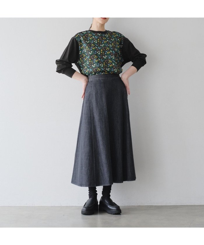 【アフタヌーンティー リビング/Afternoon Tea LIVING】の【オンラインストア限定】切替プルオーバー/リバティプリント インテリア・キッズ・メンズ・レディースファッション・服の通販 founy(ファニー) https://founy.com/ ファッション Fashion レディースファッション Fashion for Women トップス・カットソー Cut & Sew Tops カジュアルプルオーバー・ニットトップス Pullovers & Knit Tops / Casual Pullovers カットソー Cut and Sewn Top チェック Check, Plaid, Tartan ドッキング Docking, Mixed Material 切替 Switching, Contrast Panel |ID: prp329100004799860 ipo3291000000034824190