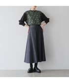 【アフタヌーンティー リビング/Afternoon Tea LIVING】の【オンラインストア限定】切替プルオーバー/リバティプリント ブラック|ID: prp329100004799860 ipo3291000000034824192