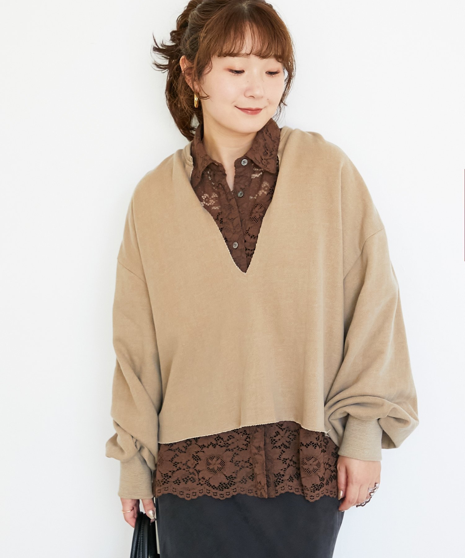 【ルクールブラン/le.coeur blanc】のヴィンテージ裏毛ショートプルオーバー インテリア・キッズ・メンズ・レディースファッション・服の通販 founy(ファニー) ファッション Fashion レディースファッション Fashion for Women トップス・カットソー Cut & Sew Tops カジュアルプルオーバー・ニットトップス Pullovers & Knit Tops / Casual Pullovers おすすめ Recommended / Our Picks ショート Short, Short Length スウェット / スエット Sweatshirt, Sweatwear タンク Tank Top, Sleeveless Top ヴィンテージ Vintage Style ベージュ|ID: prp329100004799885 ipo3291000000034824323