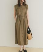 【アイテムズアーバンリサーチ/ITEMS URBAN RESEARCH】のウエストドロストノースリワンピース 人気、トレンドファッション・服の通販 founy(ファニー) ファッション Fashion レディースファッション Fashion for Women ワンピース Dresses 2025年 2025 2025春夏・S/S Spring/Summer 2025 SS25 ドローコード Drawcord, Drawstring Cord ノースリーブ Sleeveless, No-Sleeve 夏 Summer 旅行 Travel S/S・春夏 SS, Spring/Summer, Warm Season thumbnail L.BRN|ID: prp329100004799889 ipo3291000000034907825