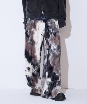 【ジーナシス/JEANASiS】のタイダイベロアイージーパンツ 人気、トレンドファッション・服の通販 founy(ファニー) ファッション Fashion レディースファッション Fashion for Women パンツ Pants & Trousers おすすめ Recommended / Our Picks シンプル Simple, Minimal ベロア Velour, Soft Velvet ワイド Wide, Wide Fit A/W・秋冬 Autumn/Winter |ID:prp329100004799900