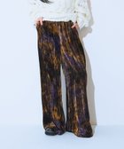 【ジーナシス/JEANASiS】のタイダイベロアイージーパンツ 人気、トレンドファッション・服の通販 founy(ファニー) ファッション Fashion レディースファッション Fashion for Women パンツ Pants & Trousers おすすめ Recommended / Our Picks シンプル Simple, Minimal ベロア Velour, Soft Velvet ワイド Wide, Wide Fit A/W・秋冬 Autumn/Winter thumbnail パープル系その他|ID: prp329100004799900 ipo3291000000034824450