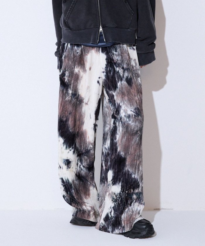 【ジーナシス/JEANASiS】のタイダイベロアイージーパンツ インテリア・キッズ・メンズ・レディースファッション・服の通販 founy(ファニー) https://founy.com/ ファッション Fashion レディースファッション Fashion for Women パンツ Pants & Trousers おすすめ Recommended / Our Picks シンプル Simple, Minimal ベロア Velour, Soft Velvet ワイド Wide, Wide Fit A/W・秋冬 Autumn/Winter |ID: prp329100004799900 ipo3291000000034946754