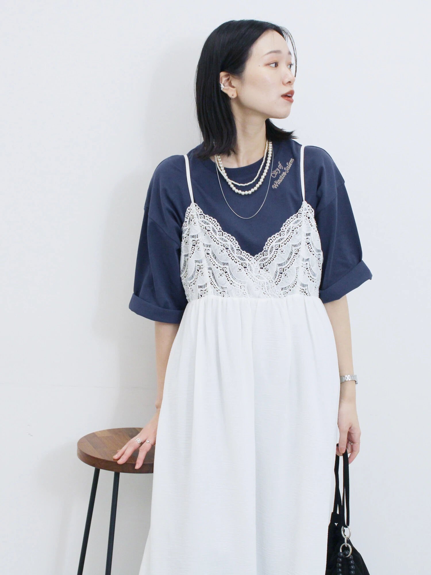 【サマンサモスモス/Samansa Mos2】の胸レースキャミワンピース 人気、トレンドファッション・服の通販 founy(ファニー) ファッション Fashion レディースファッション Fashion for Women ワンピース Dresses キャミソールワンピース Camisole Dresses おすすめ Recommended / Our Picks カットソー Cut and Sewn Top キャミワンピース Cami Dress, Slip Dress レース Lace, Lace Fabric other-1|ID: prp329100004799906 ipo3291000000034824487