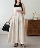 【ディスコート/Discoat】の《新色追加》【WEB限定】ラウンドティアードキャミワンピース エクリュ|ID: prp329100004799914 ipo3291000000035179417