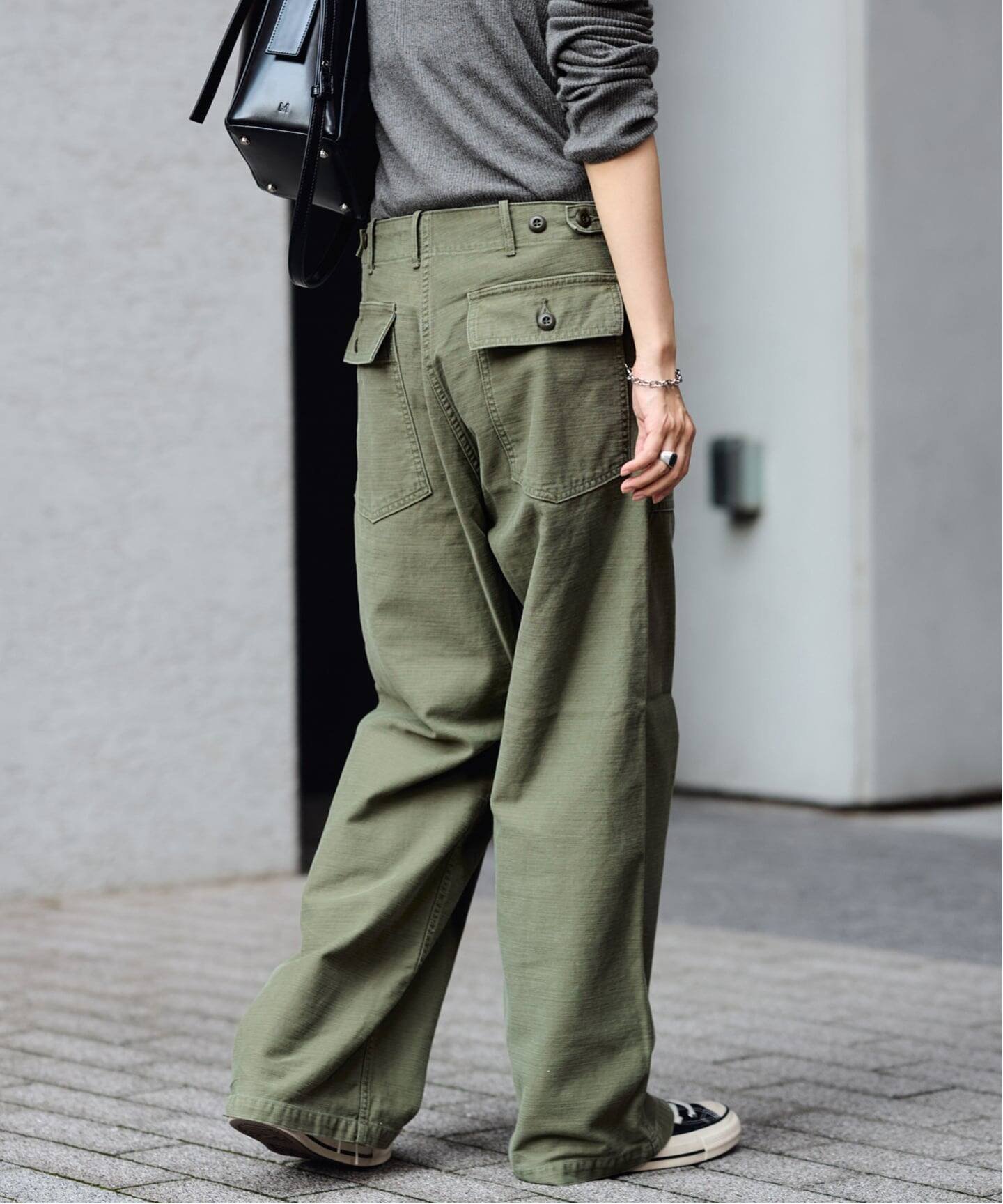 【フレームワーク/FRAMeWORK】の≪追加≫ミリタリースラブバックサテンベイカーパンツ 4 人気、トレンドファッション・服の通販 founy(ファニー) ファッション Fashion レディースファッション Fashion for Women パンツ Pants & Trousers バッグ Bags サテン Satin, Glossy Fabric シンプル Simple, Minimal トレンド Trend, Trending Now 再入荷 Restock / Back in Stock other-1|ID: prp329100004799931 ipo3291000000034824640