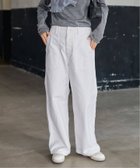 【フレームワーク/FRAMeWORK】の≪追加≫ミリタリースラブバックサテンベイカーパンツ 4 人気、トレンドファッション・服の通販 founy(ファニー) ファッション Fashion レディースファッション Fashion for Women パンツ Pants & Trousers バッグ Bags サテン Satin, Glossy Fabric シンプル Simple, Minimal トレンド Trend, Trending Now 再入荷 Restock / Back in Stock thumbnail ホワイト|ID: prp329100004799931 ipo3291000000034824643