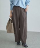 【イエナ/IENA】の《追加》ウォッシャブル コクーンパンツ 人気、トレンドファッション・服の通販 founy(ファニー) ファッション Fashion レディースファッション Fashion for Women パンツ Pants & Trousers 2025年 2025 2025-2026秋冬・A/W Autumn/Winter 2025–26 AW25–26 ウォッシャブル Machine Washable シンプル Simple, Minimal スピンドル Spindle, Drawcord スポーティ Sporty, Casual Athletic トレンド Trend, Trending Now バランス Balance, Style Balance フロント Front, Front Design エレガント 上品 Elegant thumbnail ブラウン|ID: prp329100004799933 ipo3291000000034824651