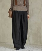 【イエナ/IENA】の《追加》ウォッシャブル コクーンパンツ 人気、トレンドファッション・服の通販 founy(ファニー) ファッション Fashion レディースファッション Fashion for Women パンツ Pants & Trousers 2025年 2025 2025-2026秋冬・A/W Autumn/Winter 2025–26 AW25–26 ウォッシャブル Machine Washable シンプル Simple, Minimal スピンドル Spindle, Drawcord スポーティ Sporty, Casual Athletic トレンド Trend, Trending Now バランス Balance, Style Balance フロント Front, Front Design エレガント 上品 Elegant thumbnail ブラック|ID: prp329100004799933 ipo3291000000034824652