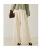 【カリテ/qualite】の【大人のワイドパンツ】ウーリッシュツイルパンツ 人気、トレンドファッション・服の通販 founy(ファニー) ファッション Fashion レディースファッション Fashion for Women パンツ Pants & Trousers バランス Balance, Style Balance ワイド Wide, Wide Fit エレガント 上品 Elegant 冬 Winter / This Winter thumbnail オフホワイト|ID: prp329100004799934 ipo3291000000034824660