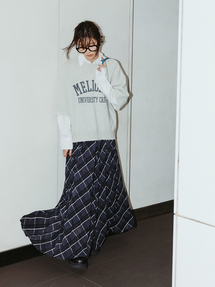 【ミラオーウェン/Mila Owen】の【WEB限定00サイズ】ウエストゴムタックプレスフレアスカート インテリア・キッズ・メンズ・レディースファッション・服の通販 founy(ファニー) 　雑誌掲載アイテム　Magazine Picks & Fashion Features　ファッション雑誌　Fashion Magazines　ストーリィ　STORY　ヴェリィ　VERY　ファッション　Fashion　レディースファッション　Fashion for Women　スカート　Skirts　Aライン・フレアスカート　A-Line & Flared Skirts　9月号　September Issue　10月号　October Issue　シンプル　Simple, Minimal　スマート　Smart, Elegant　雑誌　Magazine, Fashion Magazine　バランス　Balance, Style Balance　フレア　Flare, Flared　プリーツ　Pleats, Pleated　モノトーン　Monotone, Black and White　ランダム　Random, Irregular　CHECK[931]|ID: prp329100004799939 ipo3291000000034824680