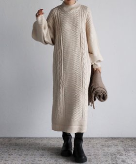 【リラクロ/relaclo】のmyke/ハイネックニットワンピース 人気、トレンドファッション・服の通販 founy(ファニー) ファッション Fashion レディースファッション Fashion for Women ワンピース Dresses ニットワンピース Knit Dresses スマート Smart, Elegant スリット Slit, Slit Detail スリーブ Sleeve, Long Sleeve / Short Sleeve ハイネック High Neck, Mock Neck |ID:prp329100004799945