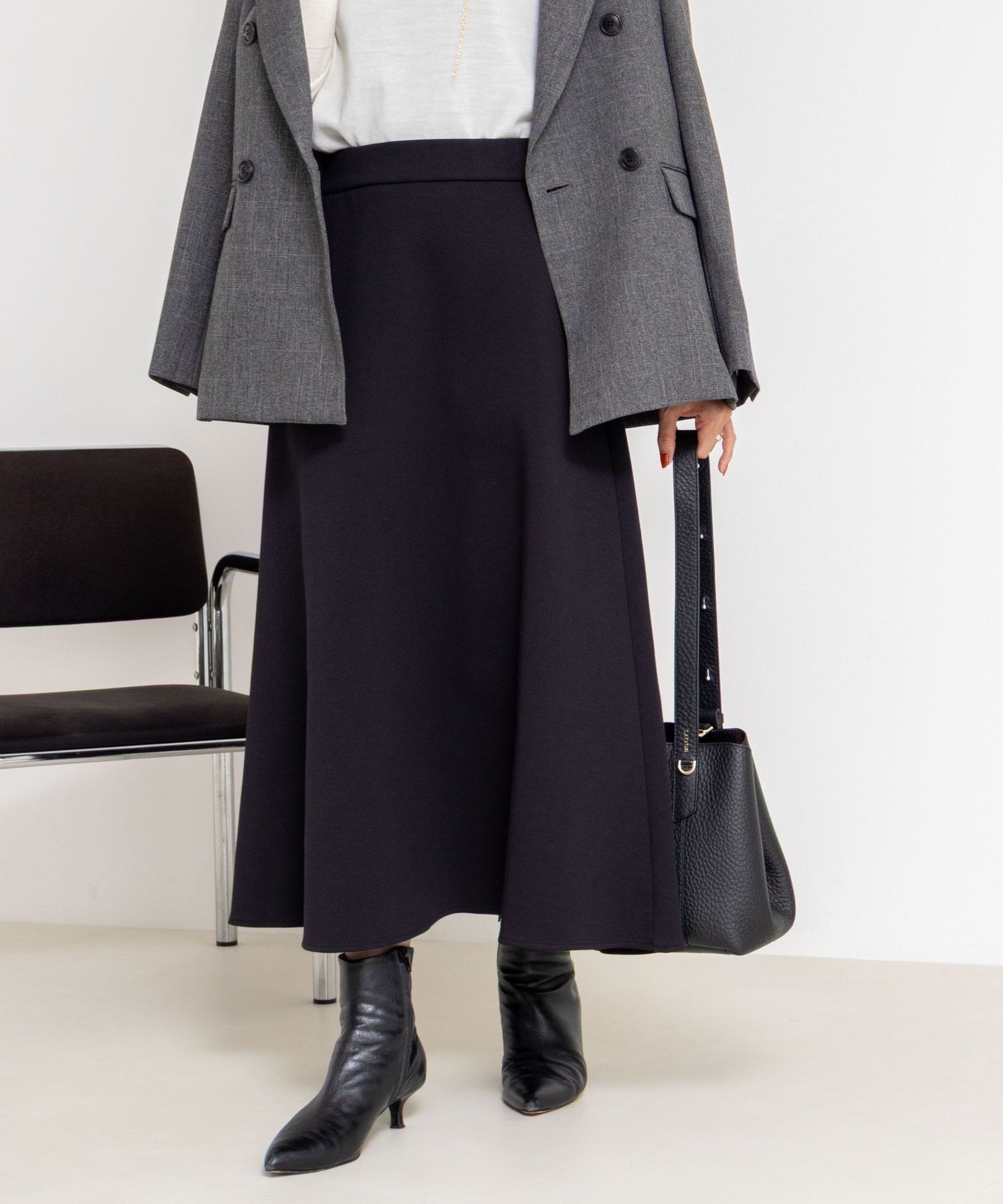 【ノーリーズ/NOLLEY'S】の《セットアップ対応》ウォッシャブルダンボールフレアスカート インテリア・キッズ・メンズ・レディースファッション・服の通販 founy(ファニー) ファッション Fashion レディースファッション Fashion for Women セットアップ Matching Sets スカート・ミニ/ミディ/マキシ Skirts / Mini, Midi & Maxi Skirts スカート Skirts Aライン・フレアスカート A-Line & Flared Skirts 春 Spring ストレッチ Stretch, Stretchy Fabric セットアップ Set-Up, Coordinated Outfit タイトスカート Pencil Skirt, Tight Skirt フォルム Silhouette, Form フレア Flare, Flared S/S・春夏 SS, Spring/Summer, Warm Season おすすめ Recommended / Our Picks 夏 Summer ビジネス 仕事 通勤 Business / Work / Commuting 2025年 2025 2025-2026秋冬・A/W Autumn/Winter 2025–26 AW25–26 ブラック|ID: prp329100004799952 ipo3291000000034824762