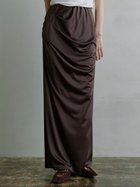 【ミースロエ/MIESROHE】のドレープイージーカットスカート 人気、トレンドファッション・服の通販 founy(ファニー) ファッション Fashion レディースファッション Fashion for Women スカート Skirts ギャザー Gathered, Ruffled サテン Satin, Glossy Fabric シンプル Simple, Minimal ストレート Straight, Straight Cut スマート Smart, Elegant バランス Balance, Style Balance thumbnail BRW[058]|ID: prp329100004799977 ipo3291000000034824867
