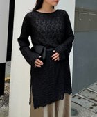 【チャオパニックティピー/CIAOPANIC TYPY】のシアーレースチュニックワンピース ブラック|ID: prp329100004799986 ipo3291000000035168985