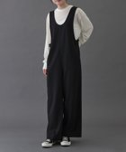 【アーバンリサーチ ドアーズ/URBAN RESEARCH DOORS】のFORK SPOON Uネックプラケットオーバーオール 人気、トレンドファッション・服の通販 founy(ファニー) ファッション Fashion レディースファッション Fashion for Women 2025年 2025 2025-2026秋冬・A/W Autumn/Winter 2025–26 AW25–26 冬 Winter / This Winter ストレート Straight, Straight Cut ベーシック Basic, Essential ルーズ Loose, Oversized A/W・秋冬 Autumn/Winter thumbnail BLACK|ID: prp329100004800008 ipo3291000000034917971