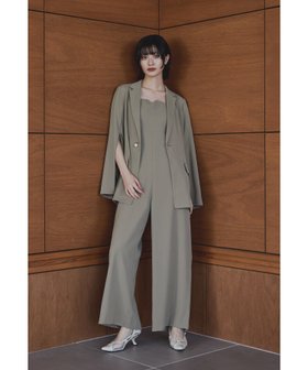 【ビーフラット/bflat】のジャケットセットアップドレス 2点セット パンツドレス オールインワン 結婚式 成人式 人気、トレンドファッション・服の通販 founy(ファニー) ファッション Fashion レディースファッション Fashion for Women アウター Coat / Outerwear Collection レディースジャケット・軽アウター Jackets セットアップ Matching Sets レディースパンツ・ボトムス Pants & Trousers / Bottoms オケージョン Occasion Wear ジャケット Jacket, Outerwear ドレス Dress, One-Piece ネックレス Necklace, Pendant Necklace パール Pearl, Pearl Accent ポケット Pocket, Pocket Detail ワイド Wide, Wide Fit ワンポイント One Point, Statement Accent おすすめ Recommended / Our Picks セレモニー Ceremony 結婚式 Wedding 披露宴 Wedding Reception 二次会 After Party |ID:prp329100004800009