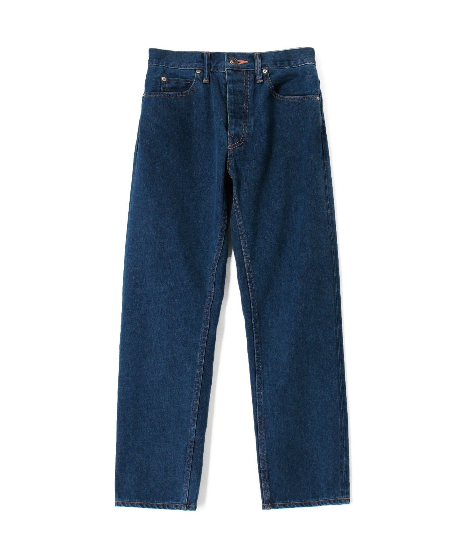 【トゥモローランド/TOMORROWLAND】のリユースシーアイランドコットン デニムストレートパンツ インテリア・キッズ・メンズ・レディースファッション・服の通販 founy(ファニー) 　ファッション　Fashion　レディースファッション　Fashion for Women　パンツ　Pants & Trousers　カットソー　Cut and Sewn Top　ジャケット　Jacket, Outerwear　ストレート　Straight, Straight Cut　セットアップ　Set-Up, Coordinated Outfit　デニム　Denim, Jeans Material　定番　Standard, Basic Item　バランス　Balance, Style Balance　ベーシック　Basic, Essential　おすすめ　Recommended / Our Picks　65 ブルー|ID: prp329100004800311 ipo3291000000035086372