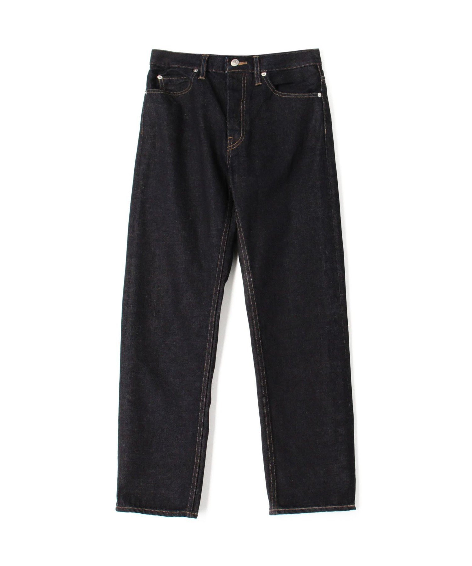 【トゥモローランド/TOMORROWLAND】のリユースシーアイランドコットン デニムストレートパンツ インテリア・キッズ・メンズ・レディースファッション・服の通販 founy(ファニー) 　ファッション　Fashion　レディースファッション　Fashion for Women　パンツ　Pants & Trousers　カットソー　Cut and Sewn Top　ジャケット　Jacket, Outerwear　ストレート　Straight, Straight Cut　セットアップ　Set-Up, Coordinated Outfit　デニム　Denim, Jeans Material　定番　Standard, Basic Item　バランス　Balance, Style Balance　ベーシック　Basic, Essential　おすすめ　Recommended / Our Picks　69 ネイビー|ID: prp329100004800311 ipo3291000000035086373