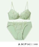 【アンフィ/AMPHI】の【まる胸メイク】ブラ ショーツセット エンブロイダリーレース 人気、トレンドファッション・服の通販 founy(ファニー) ファッション Fashion レディースファッション Fashion for Women クラシカル Classical, Vintage-Inspired ショーツ Shorts, Short Pants フロント Front, Front Design ブラジャー Bra, Lingerie モチーフ Motif, Design Theme ラップ Wrap, Wrap Design レース Lace, Lace Fabric ワイヤー Wire, Wired Bra thumbnail GR|ID: prp329100004800316 ipo3291000000035109362