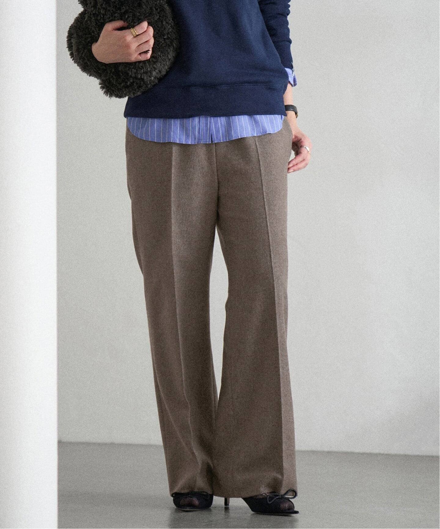 【イエナ/IENA】の《追加》ウォッシャブル ツイードイージースラックス 人気、トレンドファッション・服の通販 founy(ファニー) 　ファッション　Fashion　レディースファッション　Fashion for Women　2025年　2025　2025-2026秋冬・A/W　Autumn/Winter 2025–26 AW25–26　アクリル　Acrylic Material　ウォッシャブル　Machine Washable　スラックス　Slacks, Dress Pants　セットアップ　Set-Up, Coordinated Outfit　センター　Center, Center Line　チュニック　Tunic, Long Top　ツイード　Twill, Twill Weave　リラックス　Relax, Relaxed Fit　人気　Popular, Best Seller　秋　Autumn　 other-1|ID: prp329100004800328 ipo3291000000034964441