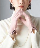 【シップス フォー ウィメン/SHIPS】のカシミヤ ミックス ジャージ グローブ ライトピンク|ID: prp329100004800365 ipo3291000000034857017