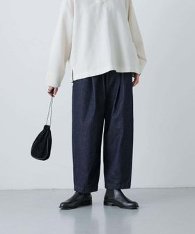 【かぐれ/kagure / URBAN RESEARCH】のデニムクロップドパンツ 人気、トレンドファッション・服の通販 founy(ファニー) ファッション Fashion レディースファッション Fashion for Women パンツ Pants & Trousers インディゴ Indigo Denim クロップド Cropped, Short Length シンプル Simple, Minimal チュニック Tunic, Long Top デニム Denim, Jeans Material 定番 Standard, Basic Item ボトム Bottoms, Lower Wear ポケット Pocket, Pocket Detail ワイド Wide, Wide Fit S/S・春夏 SS, Spring/Summer, Warm Season おすすめ Recommended / Our Picks 夏 Summer 2026年 2026 |ID:prp329100004800385