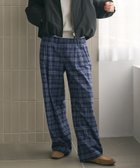 【ビューティ&ユース ユナイテッドアローズ/BEAUTY&YOUTH / UNITED ARROWS】のコットンフランネルチェック バックゴムワイドパンツ 人気、トレンドファッション・服の通販 founy(ファニー) ファッション Fashion レディースファッション Fashion for Women パンツ Pants & Trousers バッグ Bags イエロー Yellow ジャケット Jacket, Outerwear セットアップ Set-Up, Coordinated Outfit チェック Check, Plaid, Tartan ワイド Wide, Wide Fit A/W・秋冬 Autumn/Winter おすすめ Recommended / Our Picks thumbnail NAVY|ID: prp329100004800391 ipo3291000000034903186