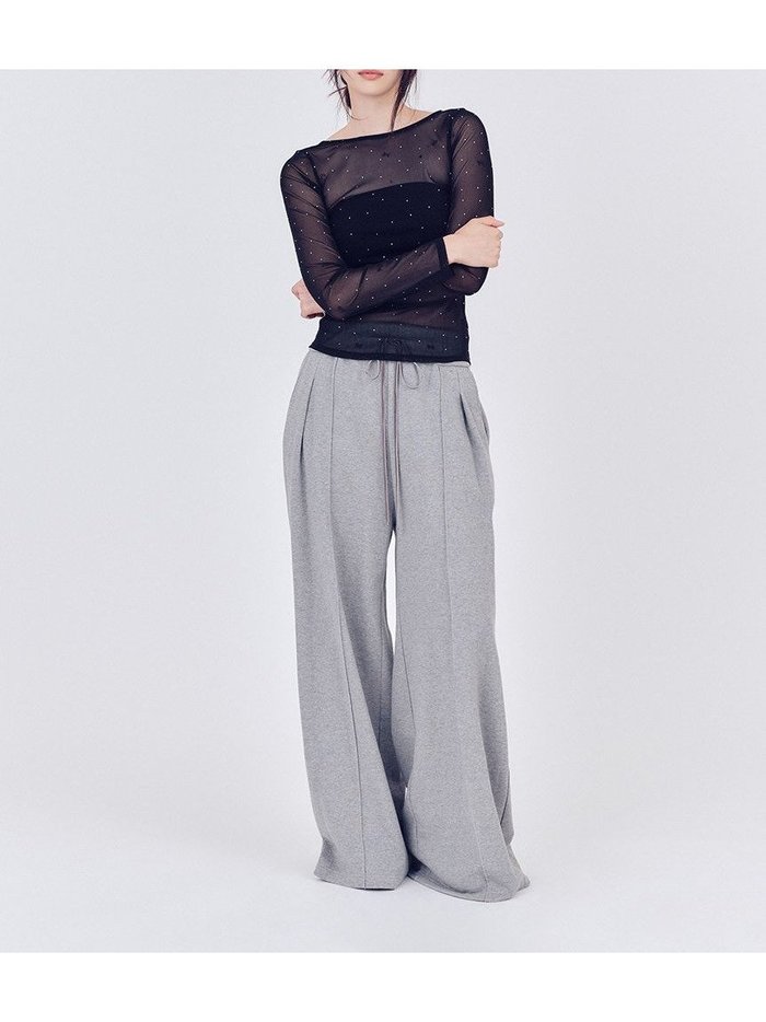 【フレイ アイディー/FRAY I.D】のウエストベロアリボンスウェットパンツ インテリア・キッズ・メンズ・レディースファッション・服の通販 founy(ファニー) https://founy.com/ ファッション Fashion レディースファッション Fashion for Women パンツ Pants & Trousers おすすめ Recommended / Our Picks なめらか Smooth, Silky Texture スマート Smart, Elegant セットアップ Set-Up, Coordinated Outfit センター Center, Center Line ベロア Velour, Soft Velvet ポケット Pocket, Pocket Detail リボン Ribbon, Bow ワイド Wide, Wide Fit エレガント 上品 Elegant |ID: prp329100004800392 ipo3291000000035131785