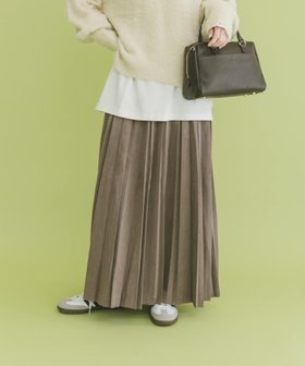 【アイテムズアーバンリサーチ/ITEMS URBAN RESEARCH】のフェイクスエードプリーツスカート 人気、トレンドファッション・服の通販 founy(ファニー) ファッション Fashion レディースファッション Fashion for Women スカート Skirts プリーツスカート / 上品フェミニンスタイル Pleated Skirts 2025年 2025 2025-2026秋冬・A/W Autumn/Winter 2025–26 AW25–26 冬 Winter / This Winter プリーツ Pleats, Pleated エレガント 上品 Elegant 人気 Popular, Best Seller 定番 Standard, Basic Item A/W・秋冬 Autumn/Winter |ID:prp329100004800409