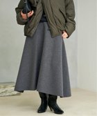 【プラージュ/Plage】のメルトンフレア スカート 人気、トレンドファッション・服の通販 founy(ファニー) ファッション Fashion レディースファッション Fashion for Women スカート Skirts Aライン・フレアスカート A-Line & Flared Skirts エレガント 上品 Elegant キュプラ Cupro, Eco Fabric シンプル Simple, Minimal ドレープ Drape, Draping Fabric フレア Flare, Flared メルトン Melton, Heavy Wool A/W・秋冬 Autumn/Winter thumbnail グレー|ID: prp329100004800415 ipo3291000000034828228