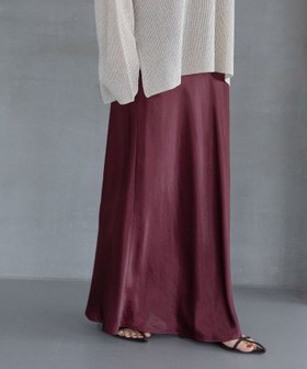 【アパートバイローリーズ/apart by lowrys】のカトリーヌサテンナロースカート 人気、トレンドファッション・服の通販 founy(ファニー) ファッション Fashion レディースファッション Fashion for Women スカート Skirts サテン Satin, Glossy Fabric ドレープ Drape, Draping Fabric バイアス Bias, Diagonal Cut バランス Balance, Style Balance エレガント 上品 Elegant 洗える Machine Washable |ID:prp329100004800418