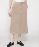 【パドカレ/pas de calais】のスカート 人気、トレンドファッション・服の通販 founy(ファニー) ファッション Fashion レディースファッション Fashion for Women スカート Skirts コーデュロイ Corduroy, Cord Fabric A/W・秋冬 Autumn/Winter thumbnail ライトベージュ|ID: prp329100004800448 ipo3291000000034986092