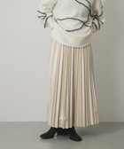 【センスオブプレイス/SENSE OF PLACE by URBAN RESEARCH】のFLプリーツスカート 人気、トレンドファッション・服の通販 founy(ファニー) ファッション Fashion レディースファッション Fashion for Women スカート Skirts プリーツスカート / 上品フェミニンスタイル Pleated Skirts 2025年 2025 2025-2026秋冬・A/W Autumn/Winter 2025–26 AW25–26 冬 Winter / This Winter シンプル Simple, Minimal スウェット / スエット Sweatshirt, Sweatwear トレンド Trend, Trending Now フェイクレザー Faux Leather, PU Leather プリーツ Pleats, Pleated リラックス Relax, Relaxed Fit エレガント 上品 Elegant A/W・秋冬 Autumn/Winter thumbnail アイボリー|ID: prp329100004800454 ipo3291000000034828539