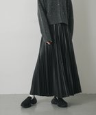 【センスオブプレイス/SENSE OF PLACE by URBAN RESEARCH】のFLプリーツスカート 人気、トレンドファッション・服の通販 founy(ファニー) ファッション Fashion レディースファッション Fashion for Women スカート Skirts プリーツスカート / 上品フェミニンスタイル Pleated Skirts 2025年 2025 2025-2026秋冬・A/W Autumn/Winter 2025–26 AW25–26 冬 Winter / This Winter シンプル Simple, Minimal スウェット / スエット Sweatshirt, Sweatwear トレンド Trend, Trending Now フェイクレザー Faux Leather, PU Leather プリーツ Pleats, Pleated リラックス Relax, Relaxed Fit エレガント 上品 Elegant A/W・秋冬 Autumn/Winter thumbnail ブラック|ID: prp329100004800454 ipo3291000000034828540